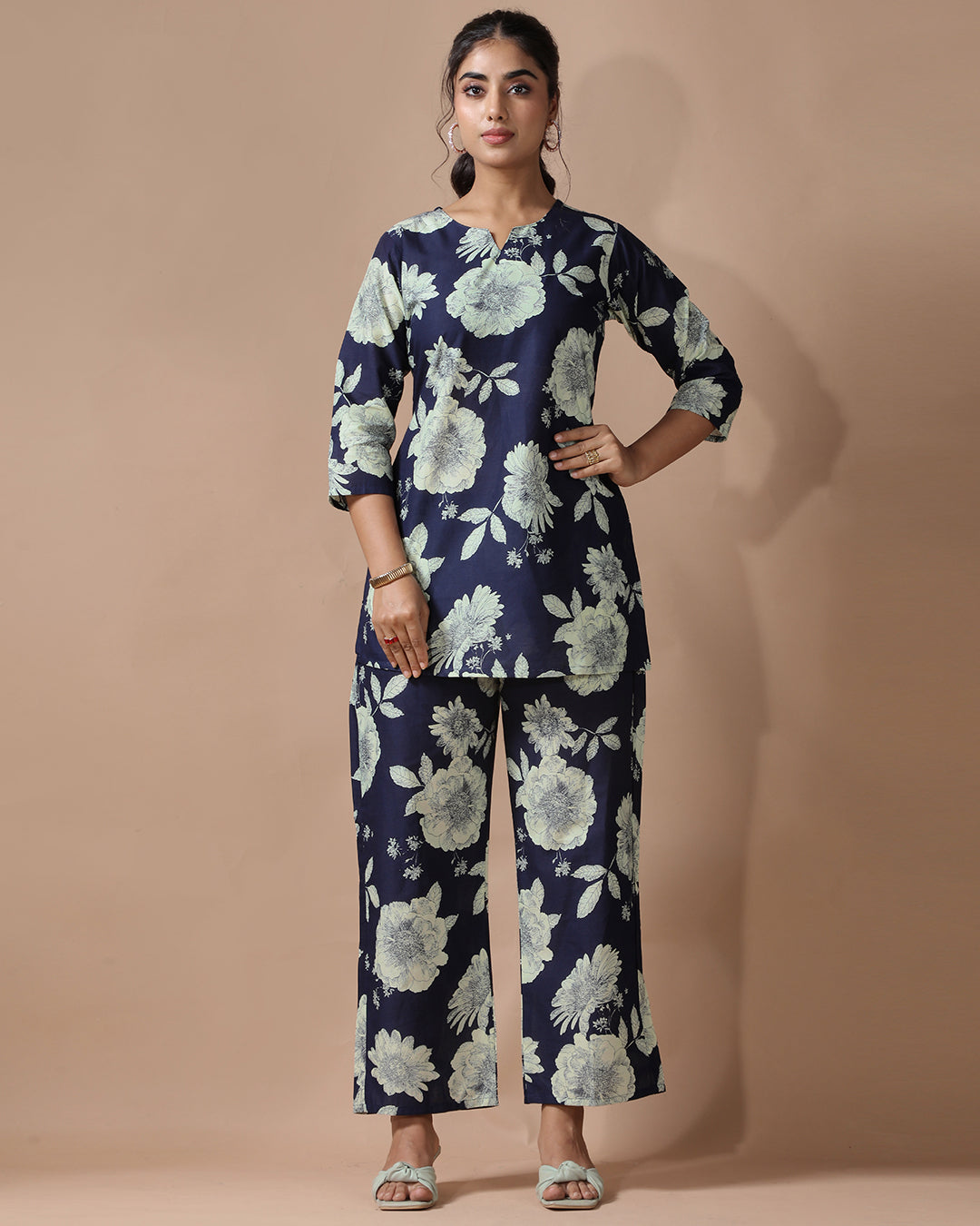 Ocean Wave Pure Cotton Co-ord Set