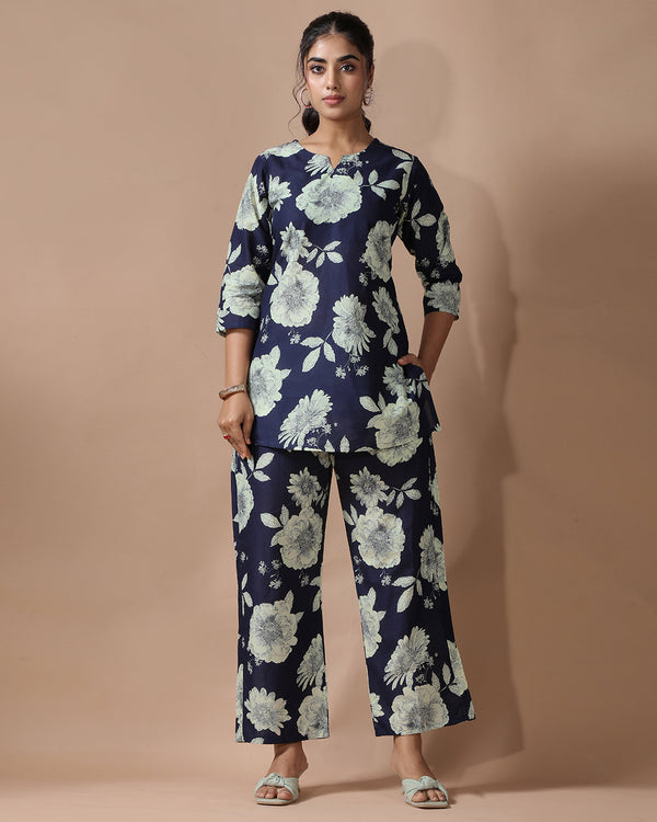 Ocean Wave Pure Cotton Co-ord Set