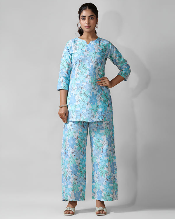Pastel Pure Cotton Co-ord Set