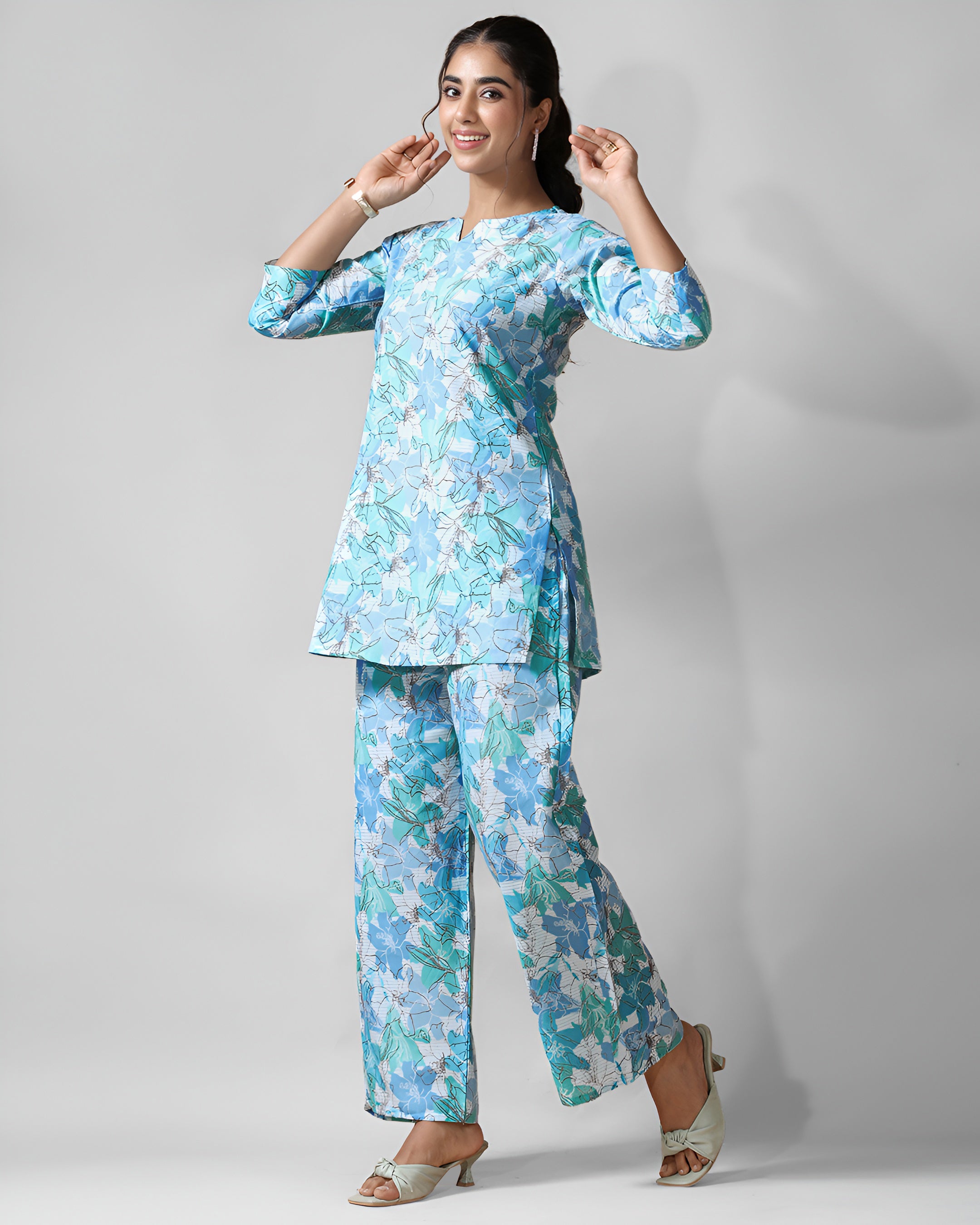 Pastel Pure Cotton Co-ord Set