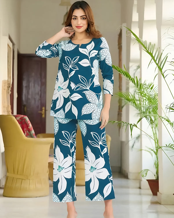 Frosted Blue Co-ord Set