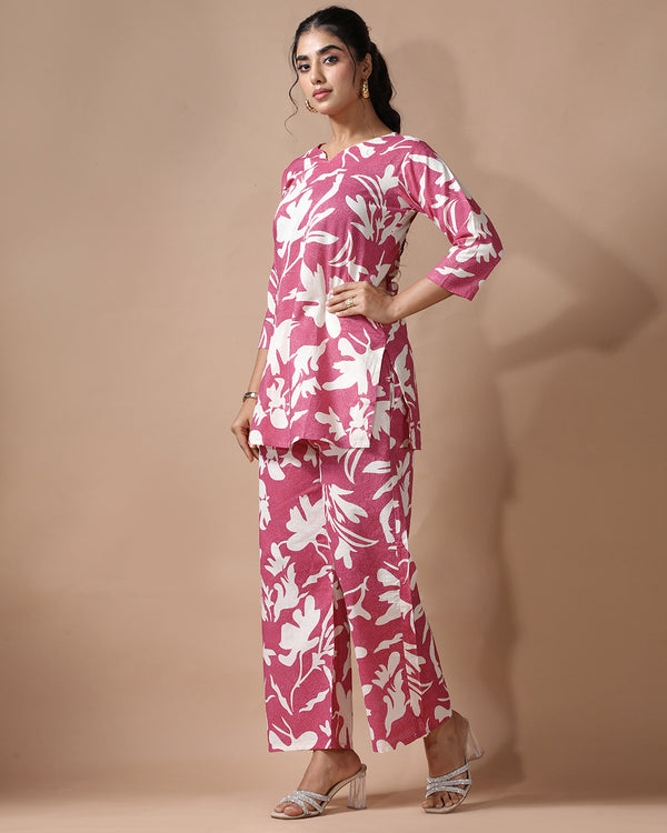 Blush Crush Pure Cotton Co-ord Set