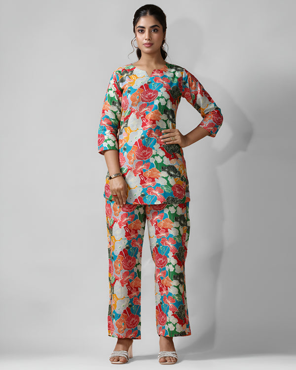 Mood Mix Pure Cotton Co-ord Set