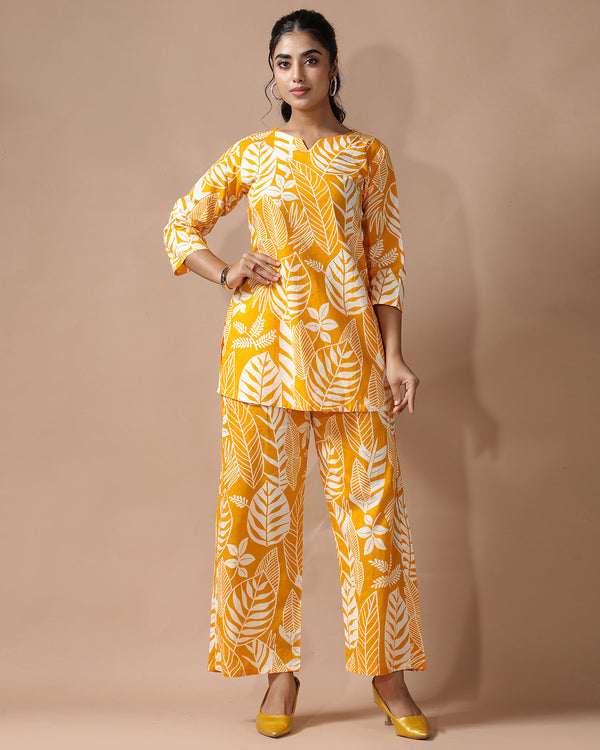 Soft Sunshine Pure Cotton Co-ord Set