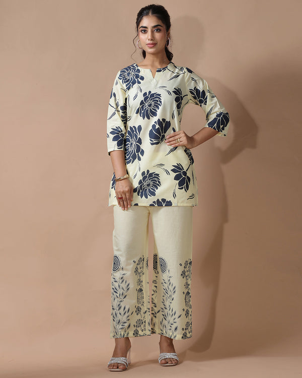 Ivory Pure Cotton Co-ord Set