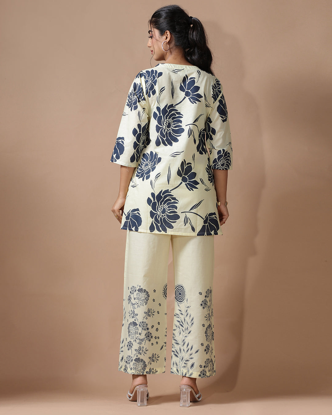 Ivory Pure Cotton Co-ord Set