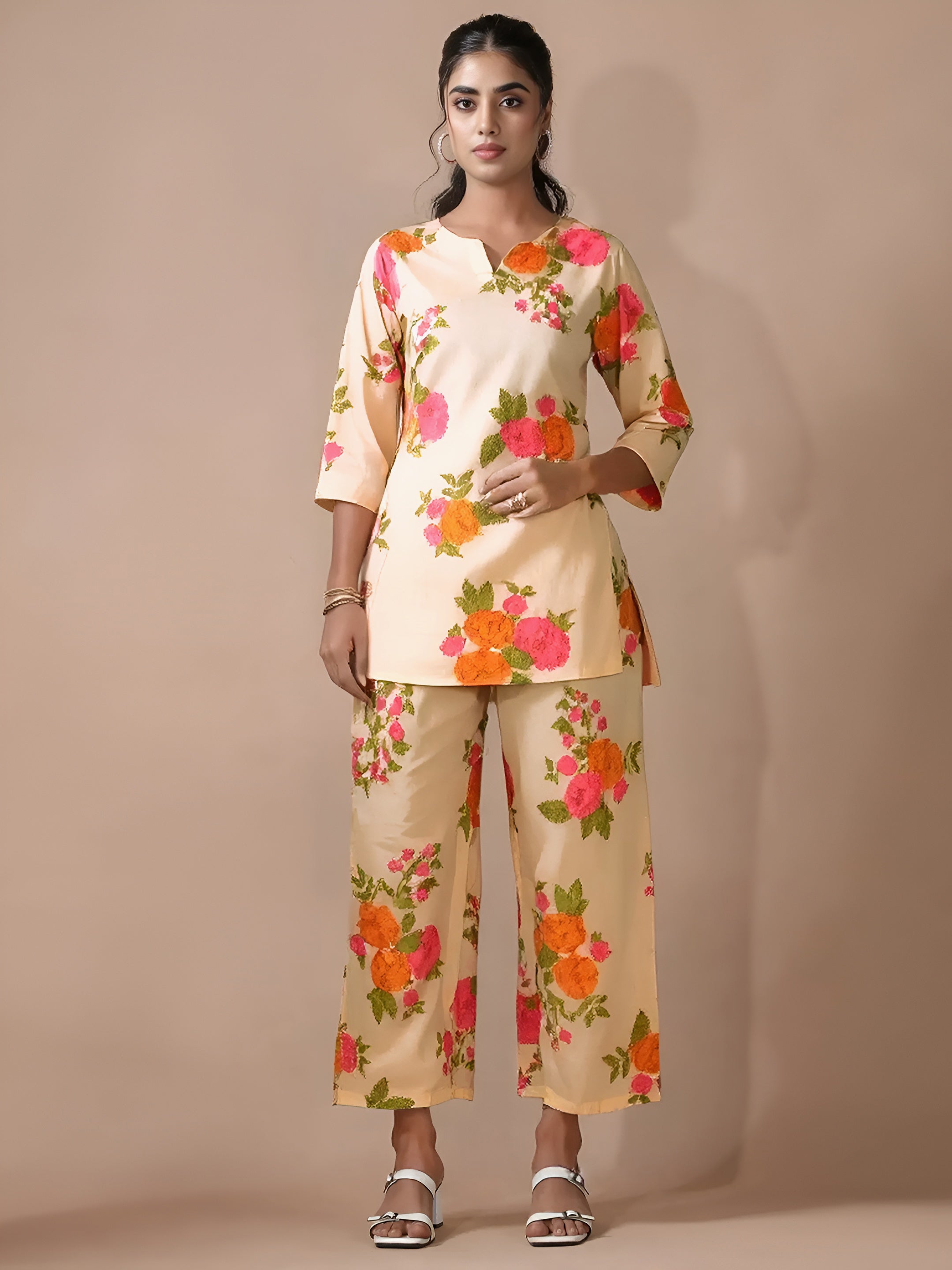 Butterscotch Pure Cotton Co-ord Set