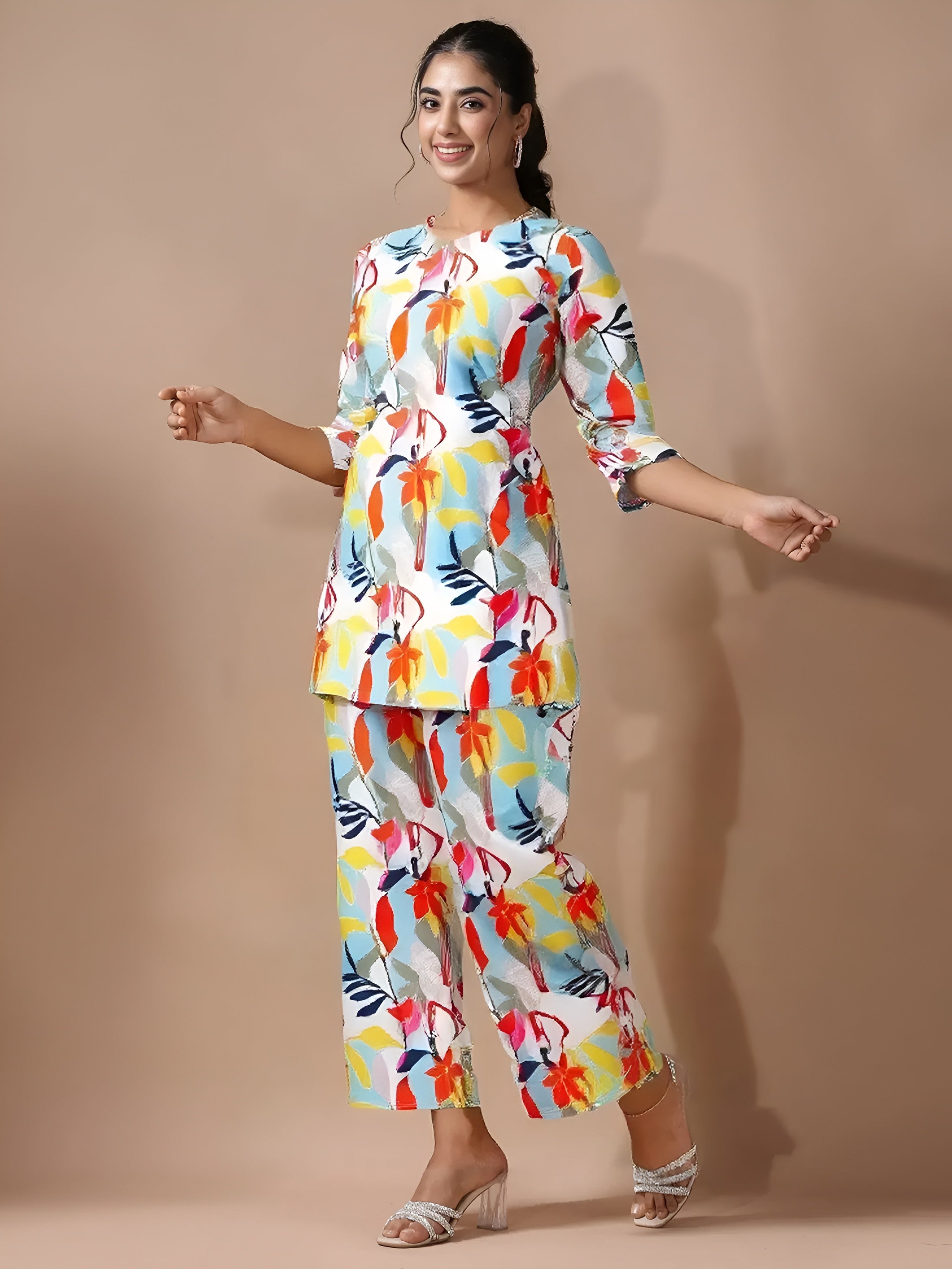 Joyful Thread Pure Cotton Co-ord Set