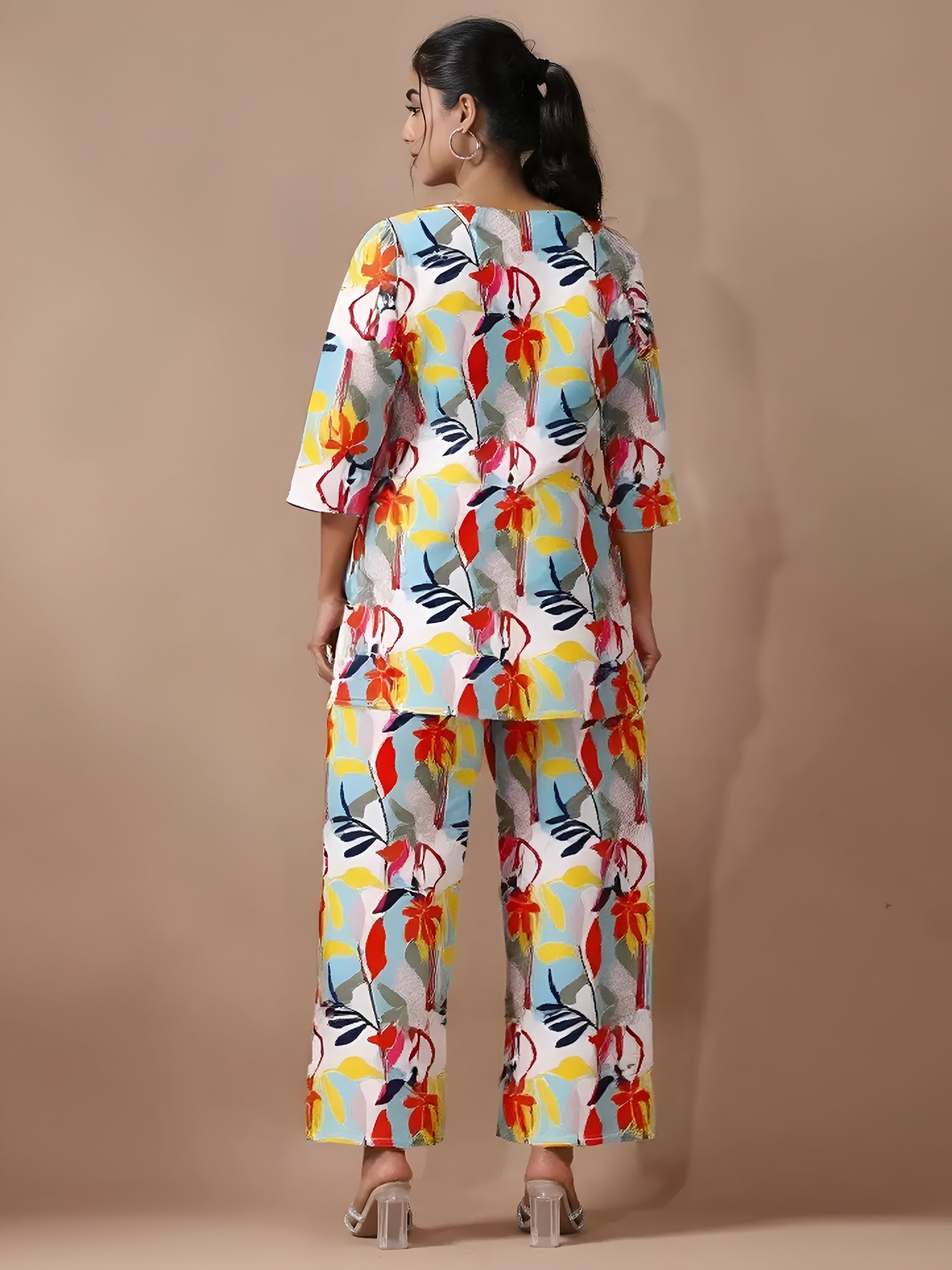 Joyful Thread Pure Cotton Co-ord Set