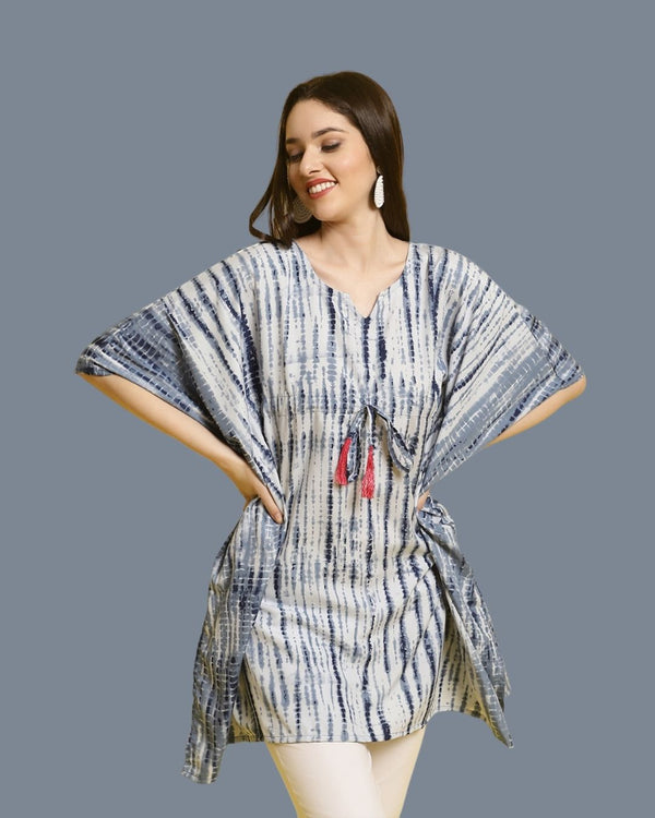 Serenity Tie-Dye Kaftan