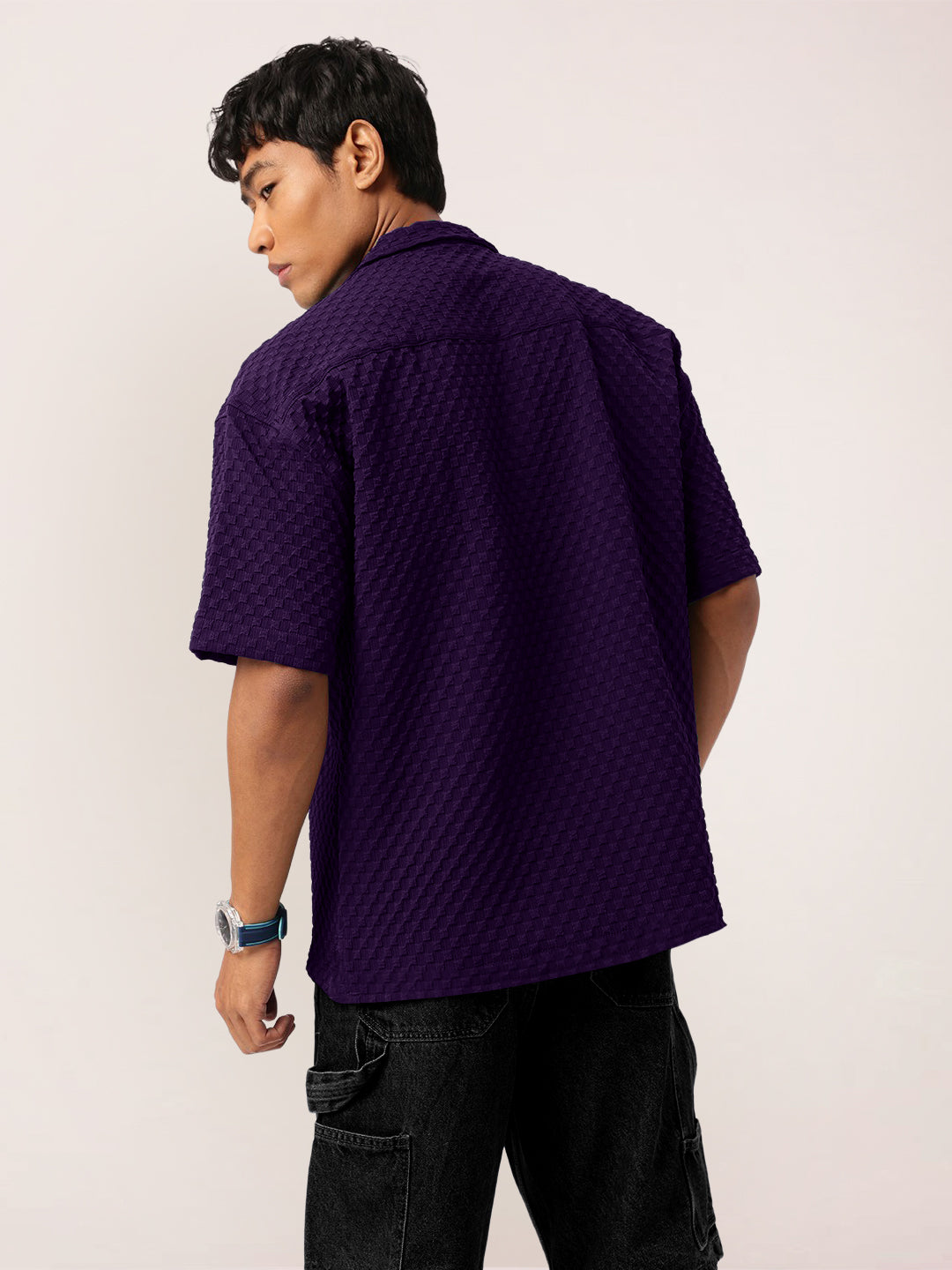 The Dark Purple Grid Edition