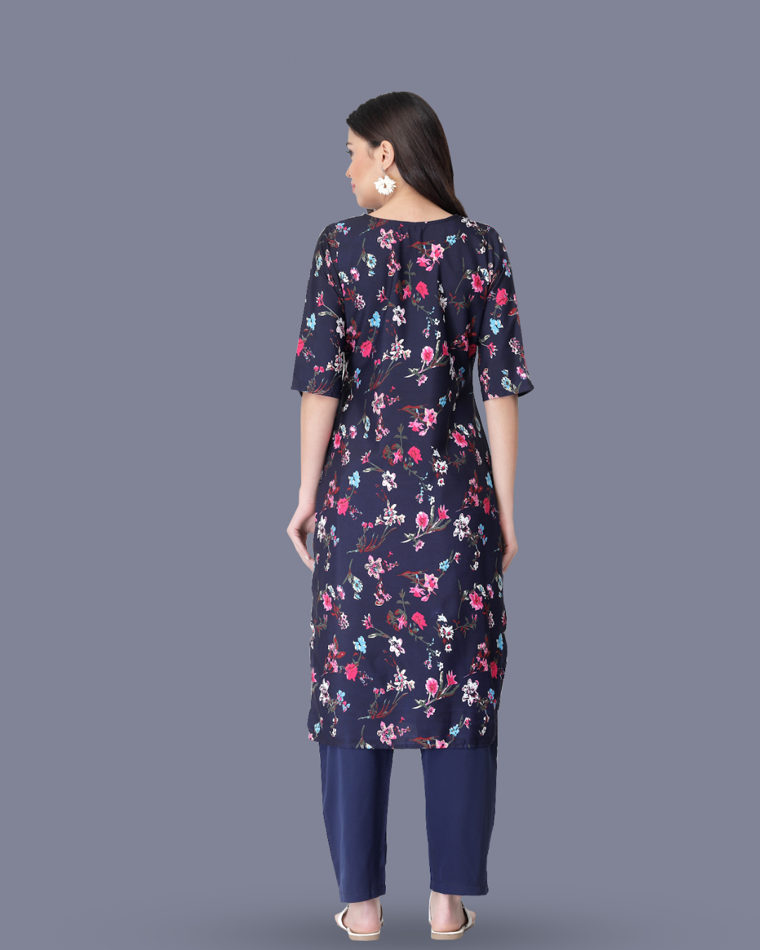 Harmony of Flowers Kurta With Pant