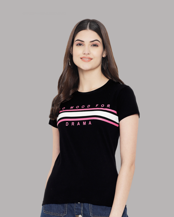 Zero Drama Black Tee