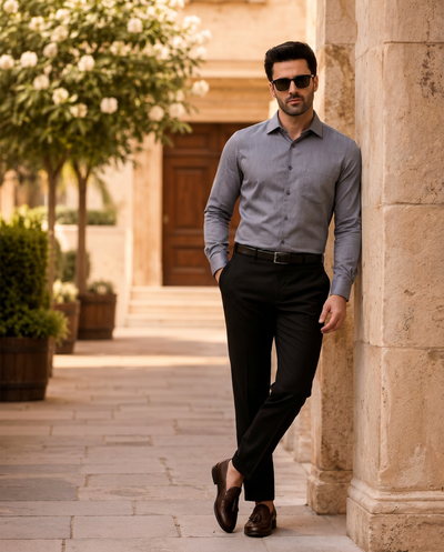 Slate Grey Classic Shirt
