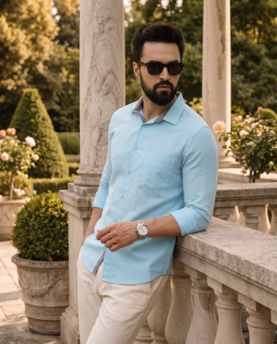 Sky Blue Classic Shirt