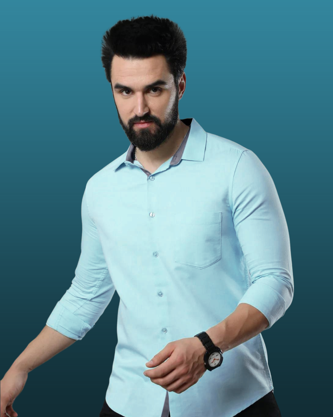 Sky Blue Classic Shirt