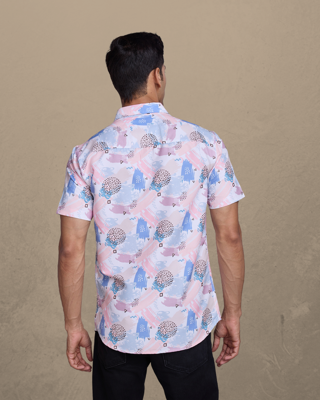 Sunset Hues Printed Shirt