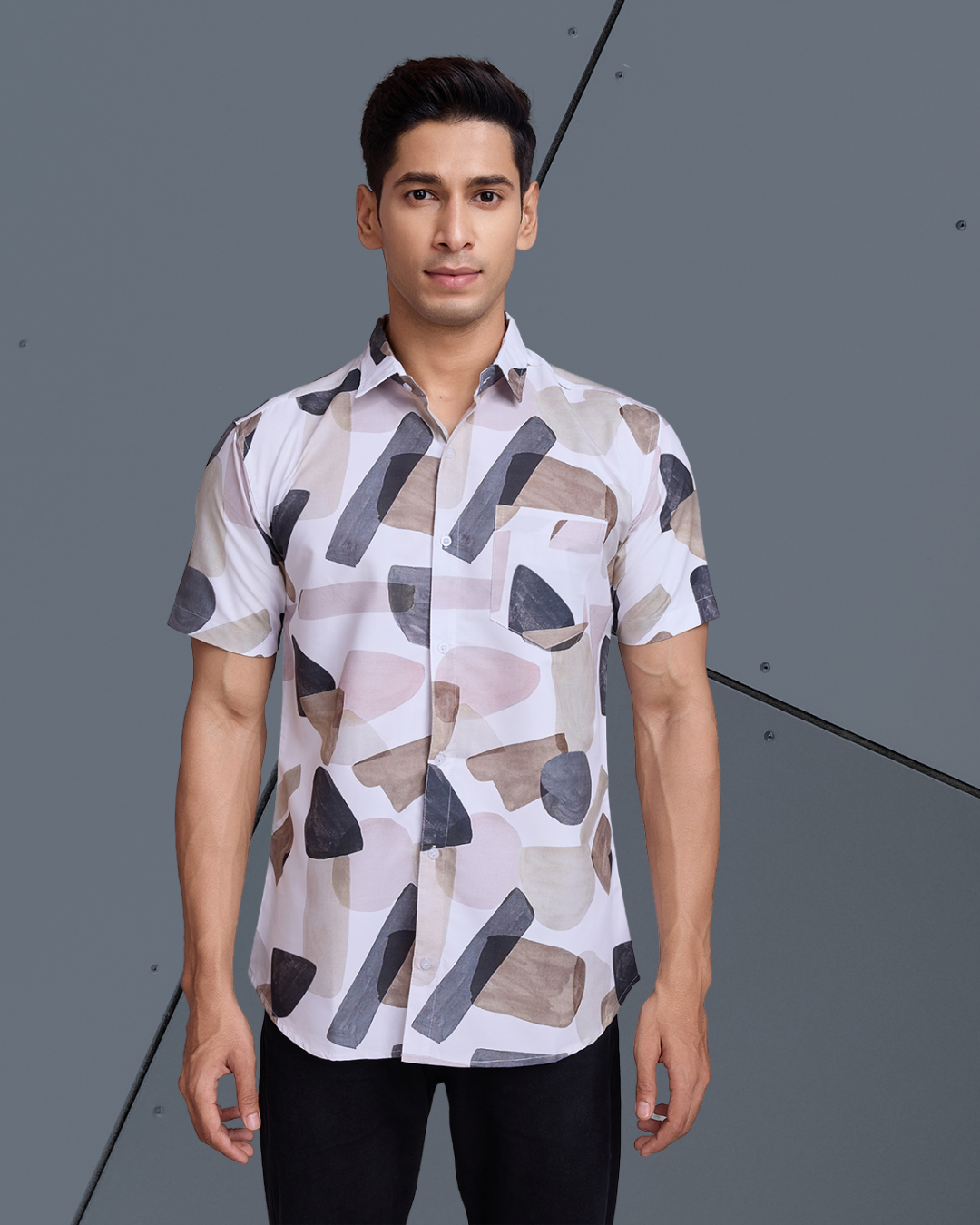 Pastel Delight Print Shirt